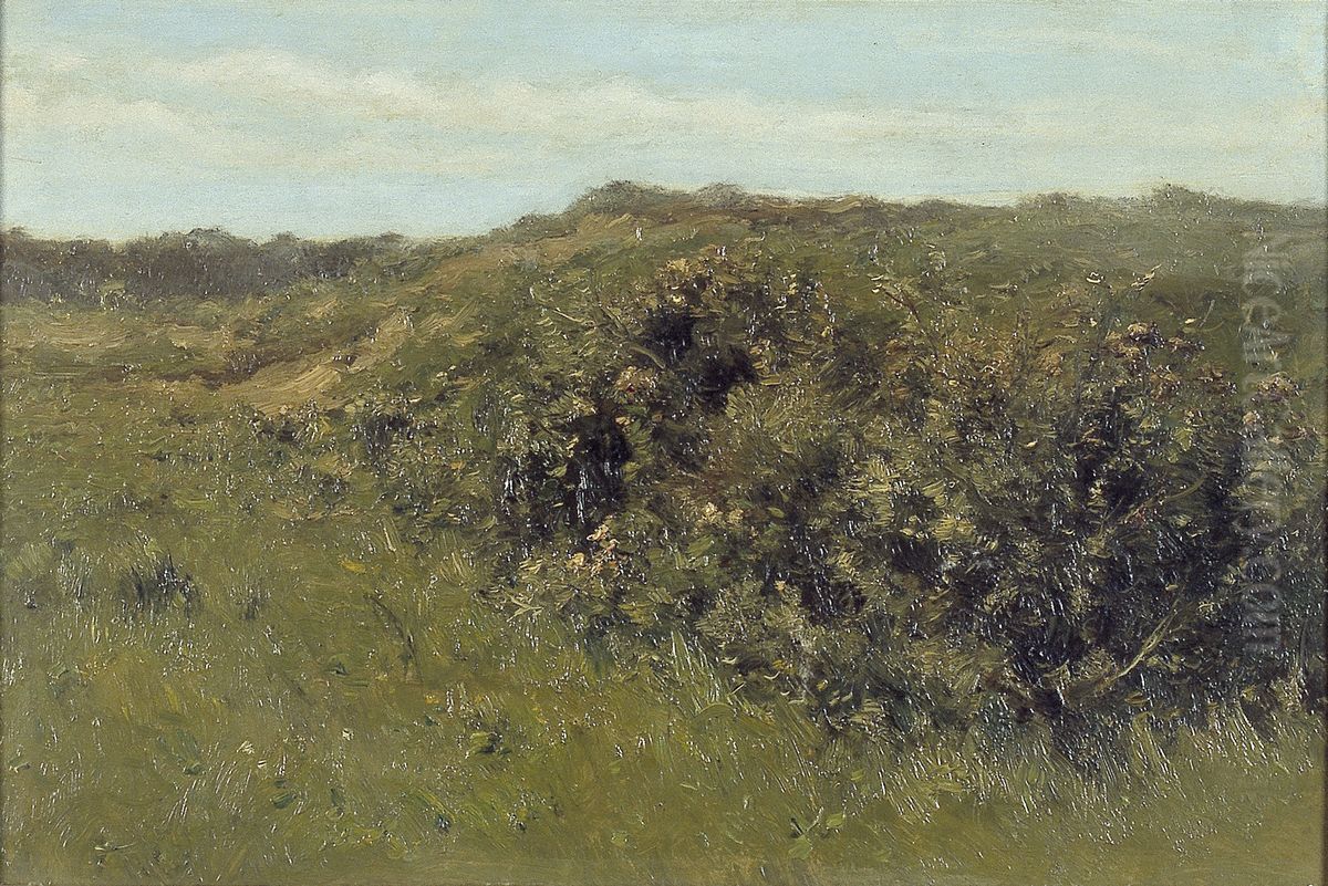 Duinlandschap Oil Painting by Johannes-Hubertus-Leonardus de Haas