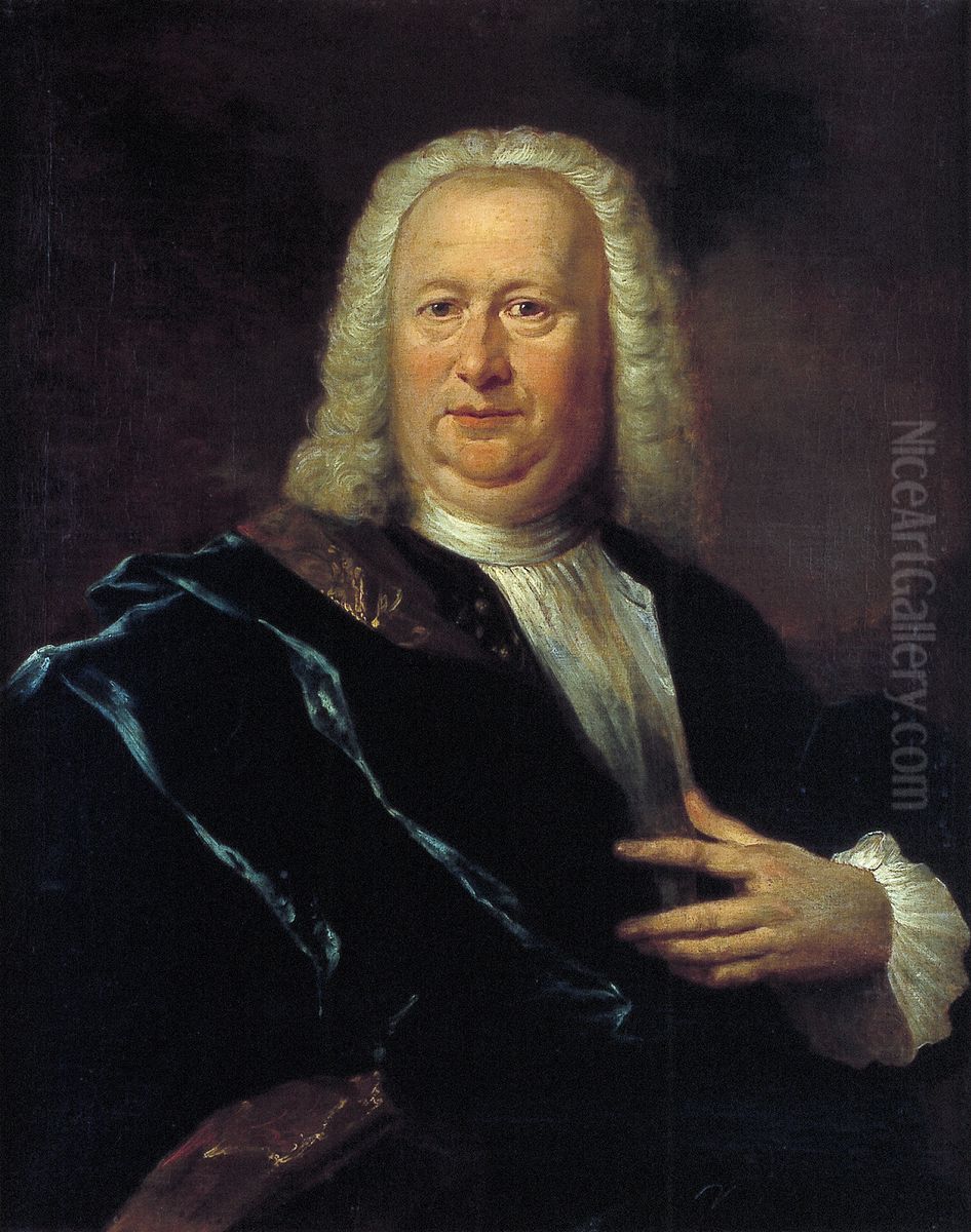Ahrend Thomee, chirurgijn te Brielle Oil Painting by Jan Maurits Quinkhard