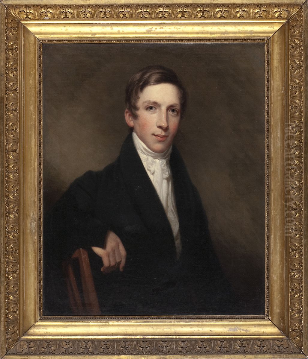 Portrait of Guillaume Groen van Prinsterer (1801-1876), Oil Painting by Charles Howard Hodges