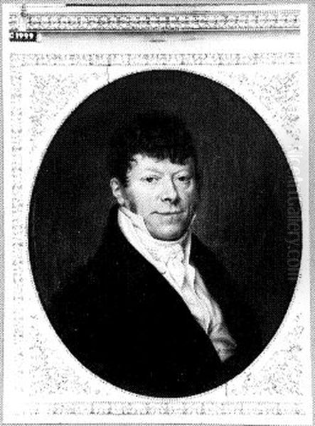 Painting of T.H. Roest (1763-1842) Oil Painting by Cornelis Cels