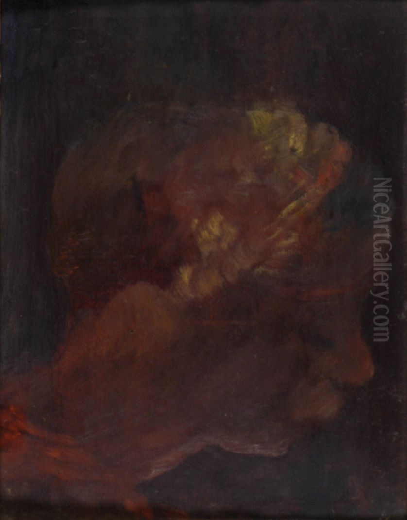 Mulattin Oil Painting by Karel Albert Schmidt