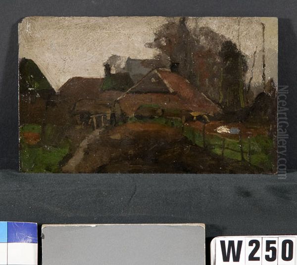 Boerderij bij Diepenheim Oil Painting by Willem Witsen