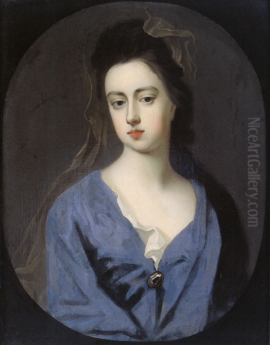 Lady Mary Somerset (1665-1733) Oil Painting by Michael Dahl