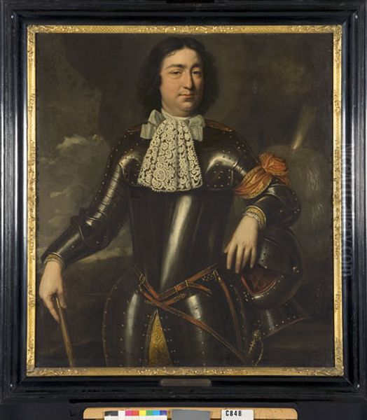 Adriaan van Gendt (1645-1708) Oil Painting by Pieter Nason