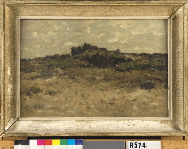 Dune landscape Oil Painting by Johannes-Hubertus-Leonardus de Haas