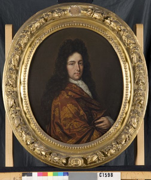 Portrait of Pieter Kemp (1664-1712) Oil Painting by Johannes van Haensbergen