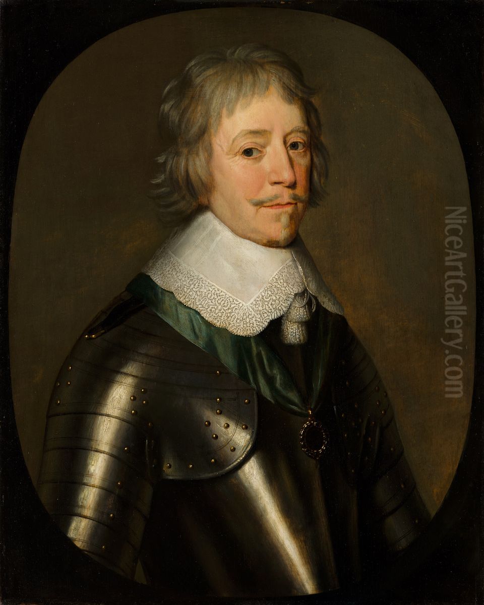Portrait of Frederik Hendrik (1584-1647) Oil Painting by Gerard van Honthorst