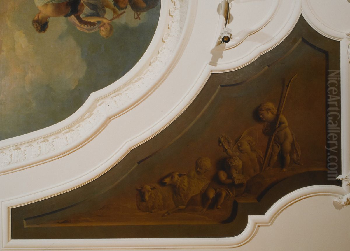 The Pastoral Song Oil Painting by Jacob de Wit