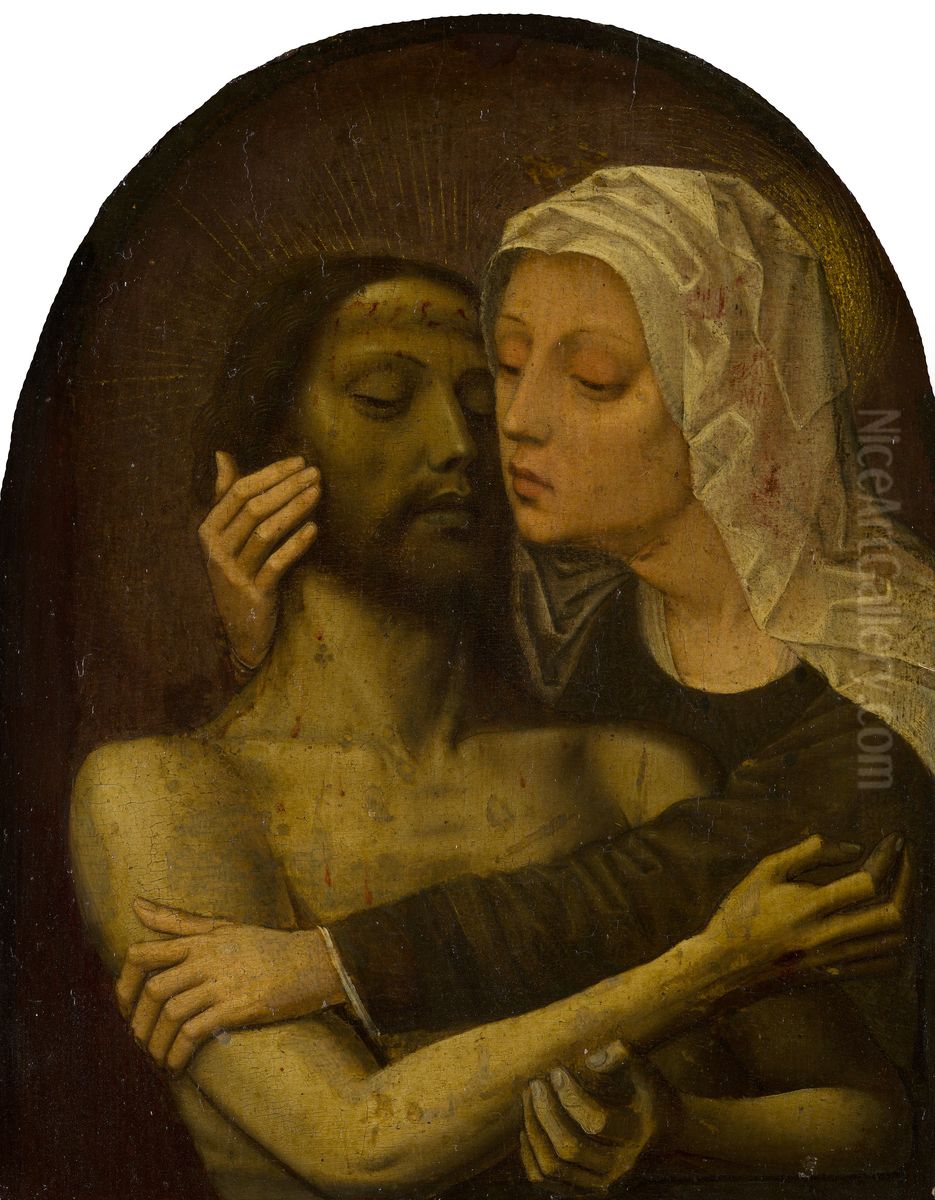 The Lamentation of Christ Oil Painting by Gerard David