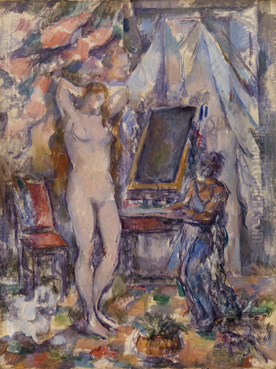The Toilette (La Toilette) Oil Painting by Paul Cezanne
