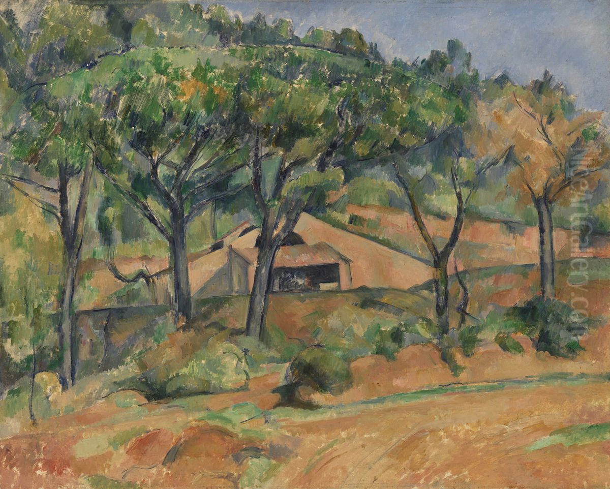 Maison en Provence Oil Painting by Paul Cezanne