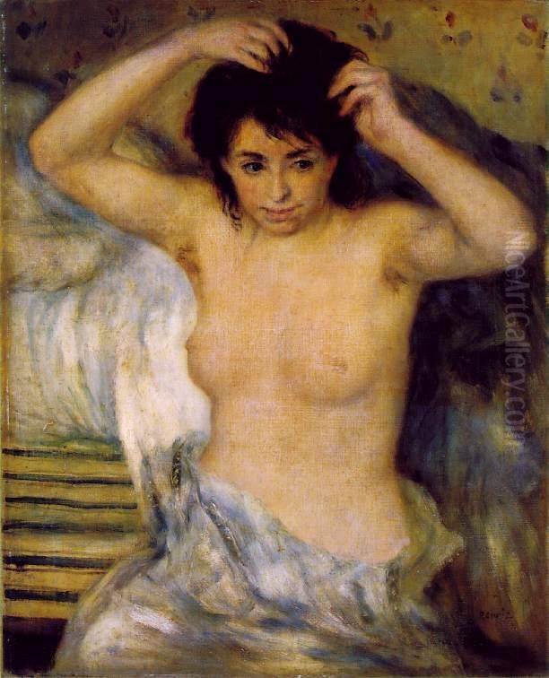Avant le bain Oil Painting by Pierre Auguste Renoir