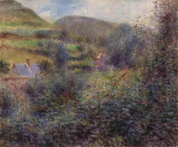Environs of Berneval Oil Painting by Pierre Auguste Renoir