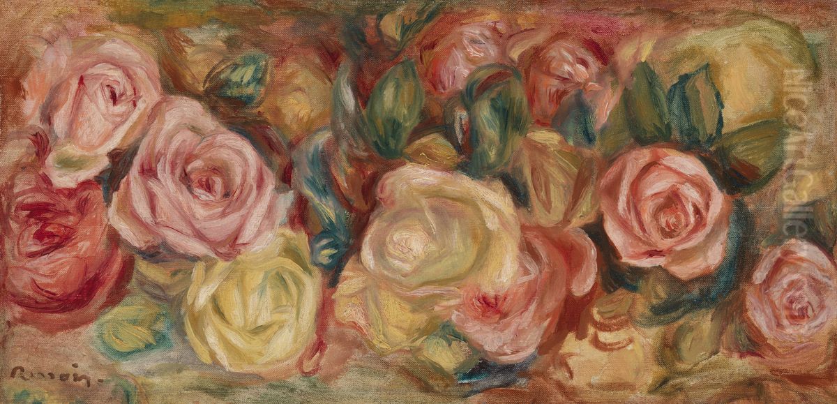 Roses (Roses) Oil Painting by Pierre Auguste Renoir