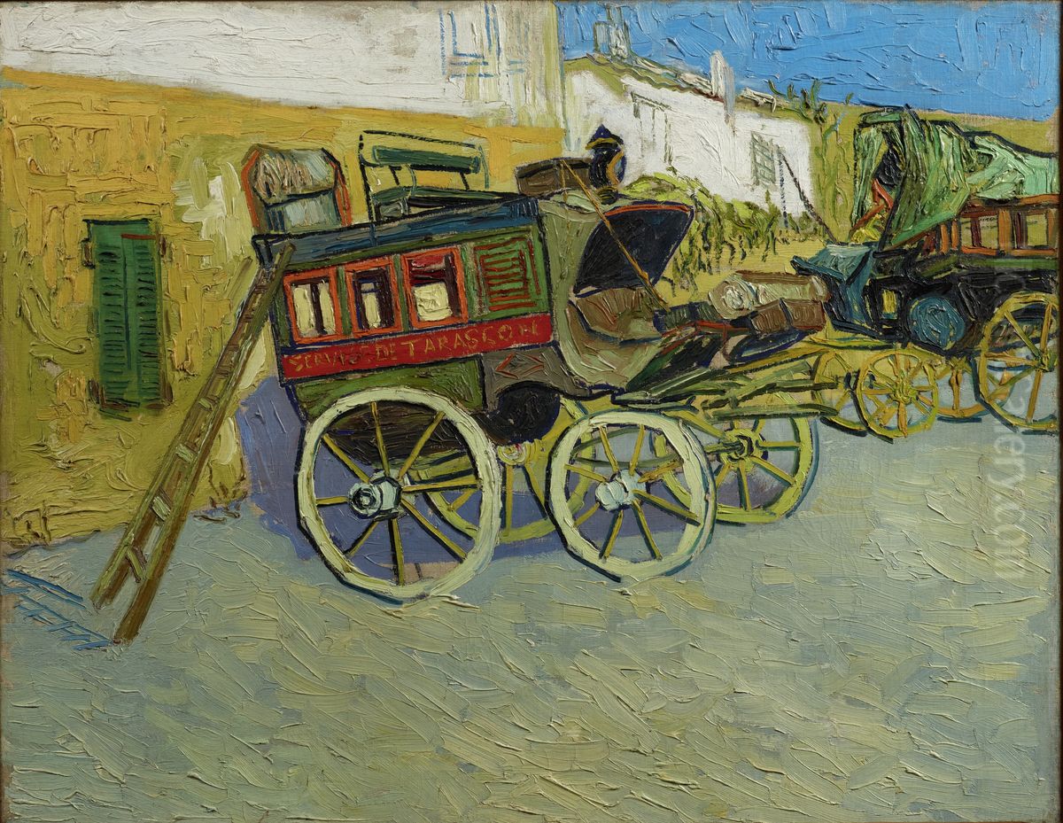 Tarascon Stagecoach Oil Painting by Vincent Van Gogh