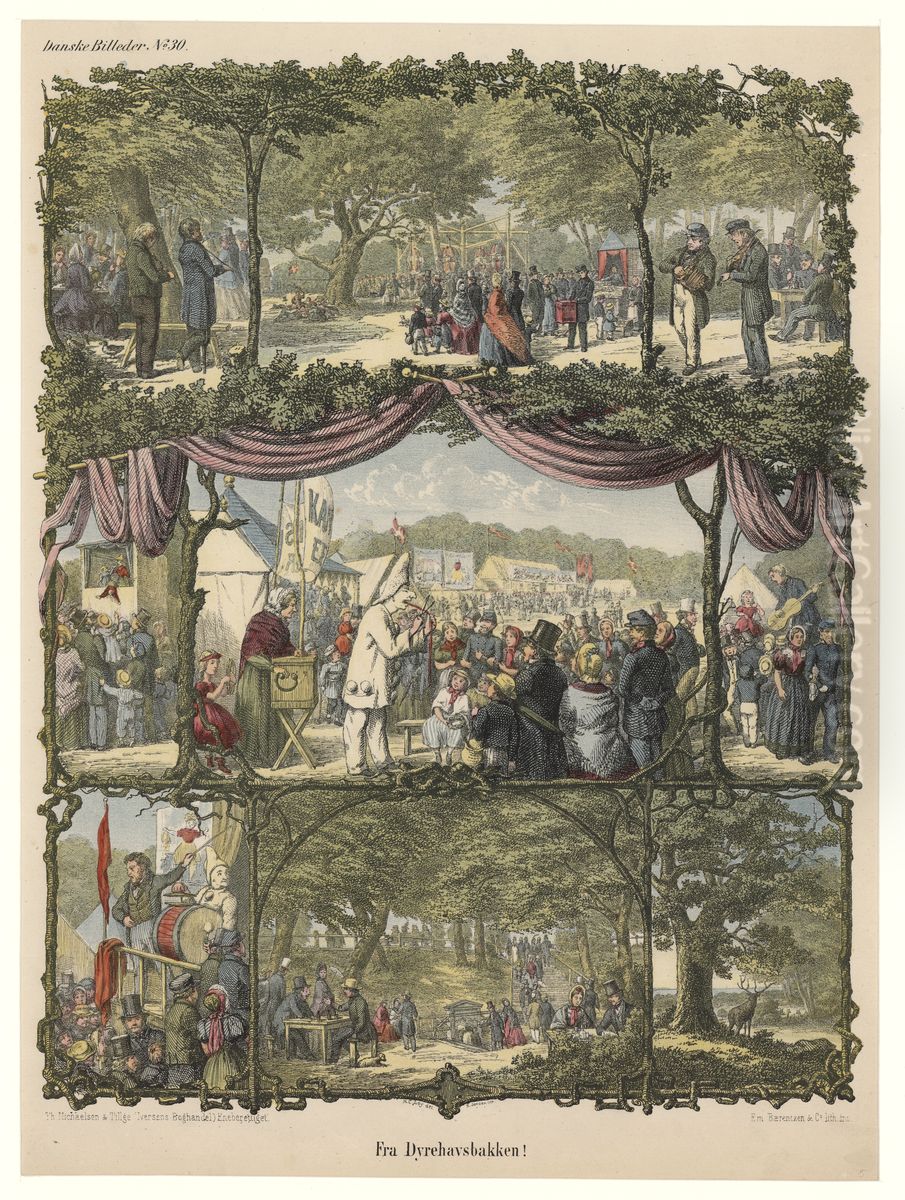 FromDyrehavsbakken Oil Painting by unknown