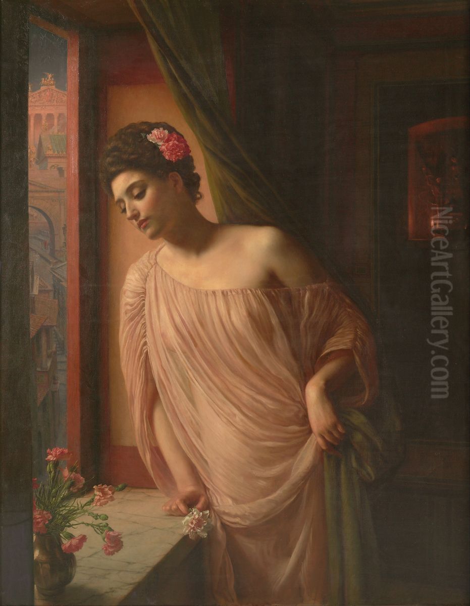 Asterie Oil Painting by Edward Poynter