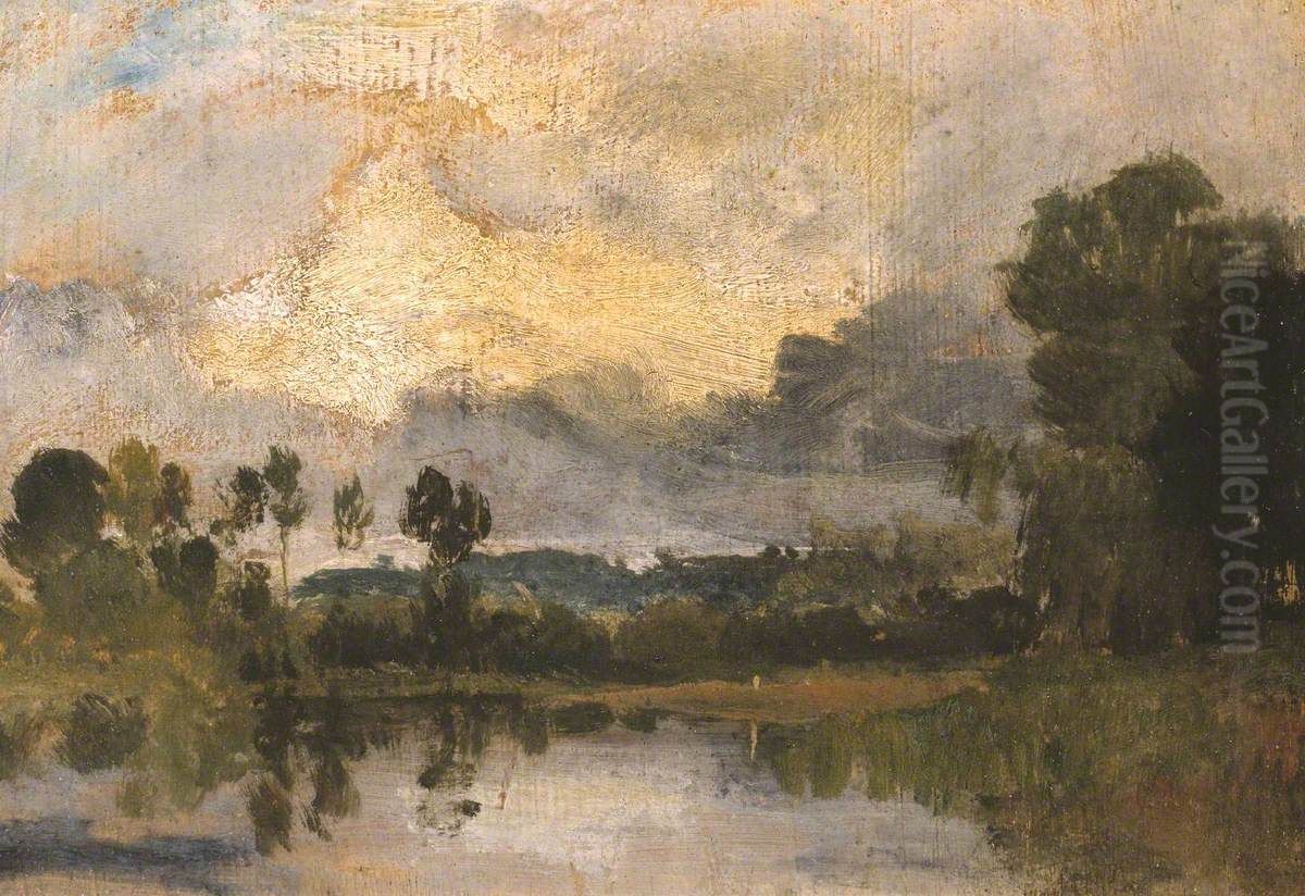 The Thames near Windsor Oil Painting by J. M. W. Turner