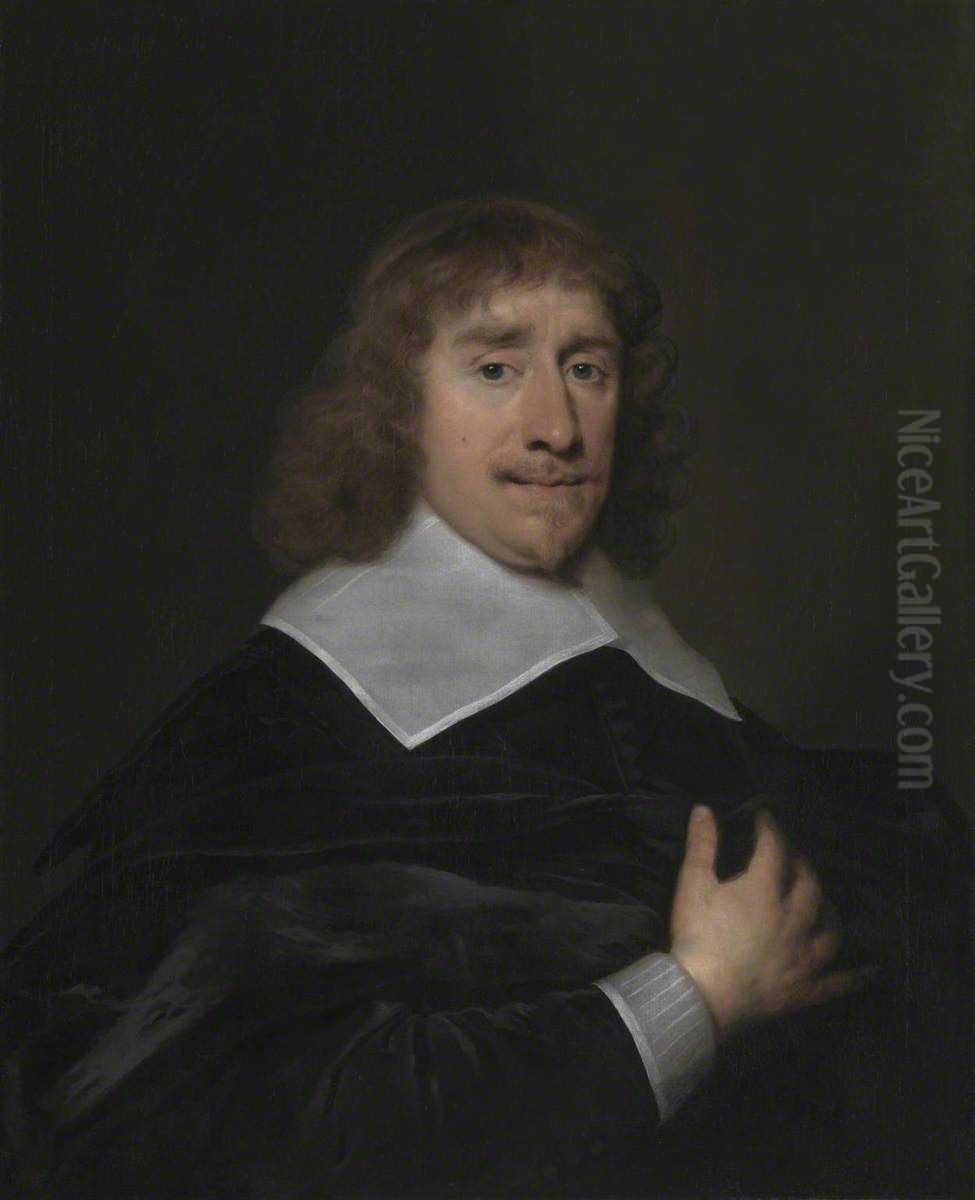 Apolonius Veth Oil Painting by Cornelis Janssens van Ceulen