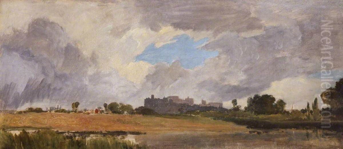 Windsor from Lower Hope Oil Painting by J. M. W. Turner