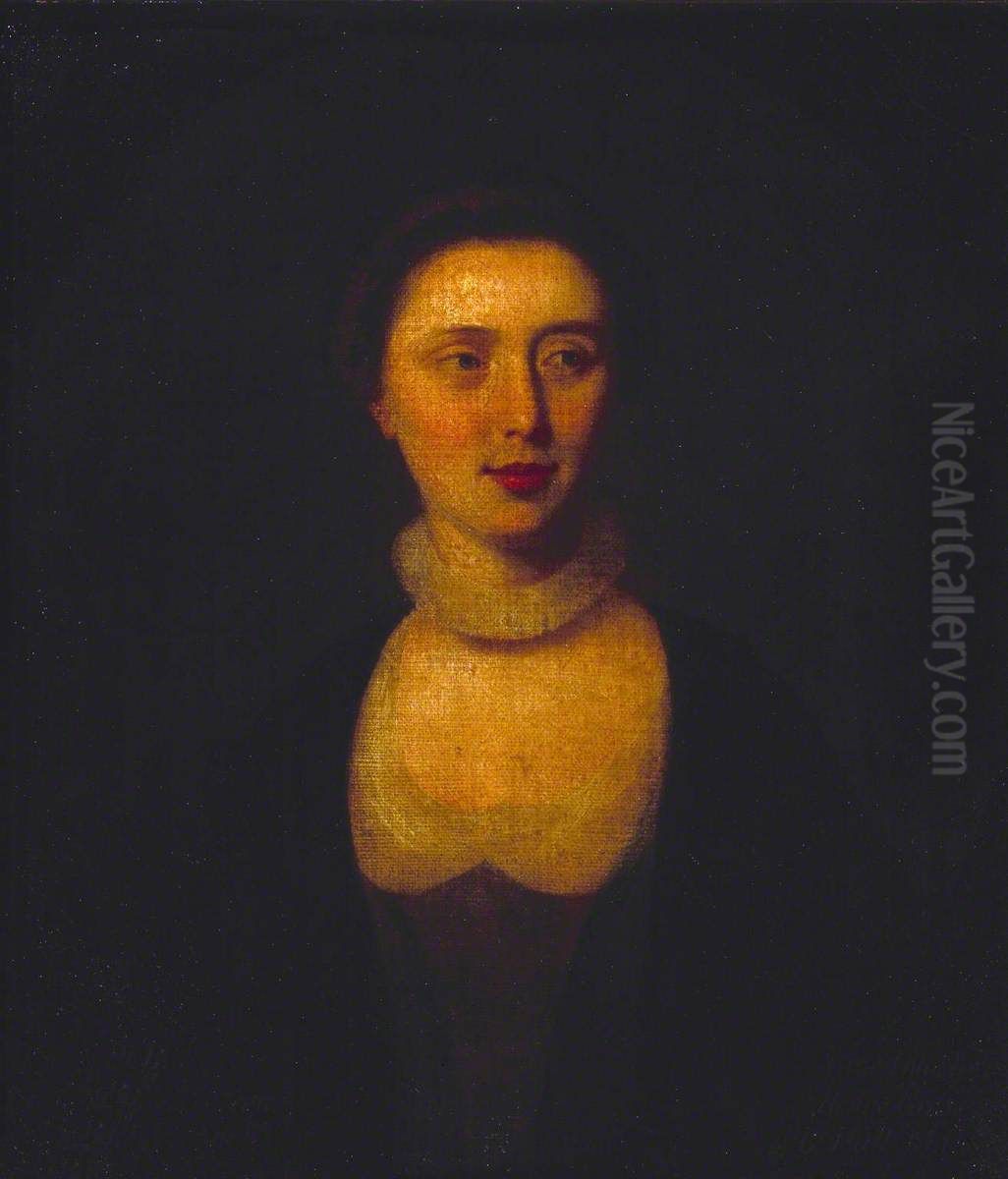 Mrs Elizabeth Graves Oil Painting by Edward Penny
