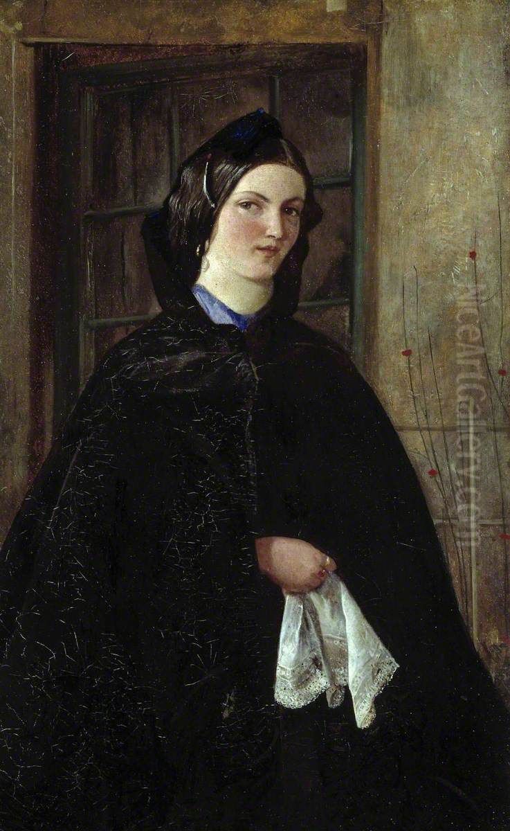 Eustatia Oil Painting by Walter Deverell