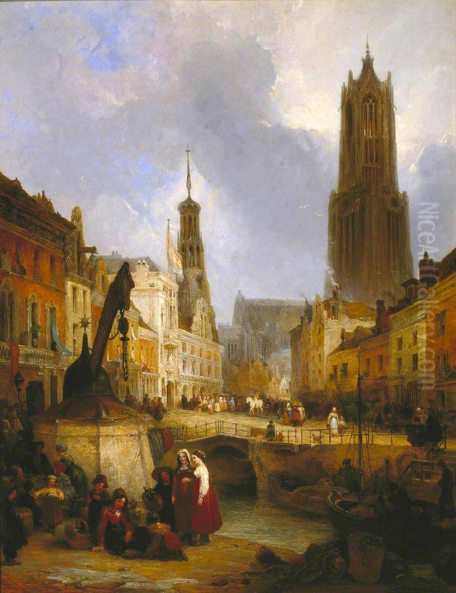 Utrecht Oil Painting by George Jones