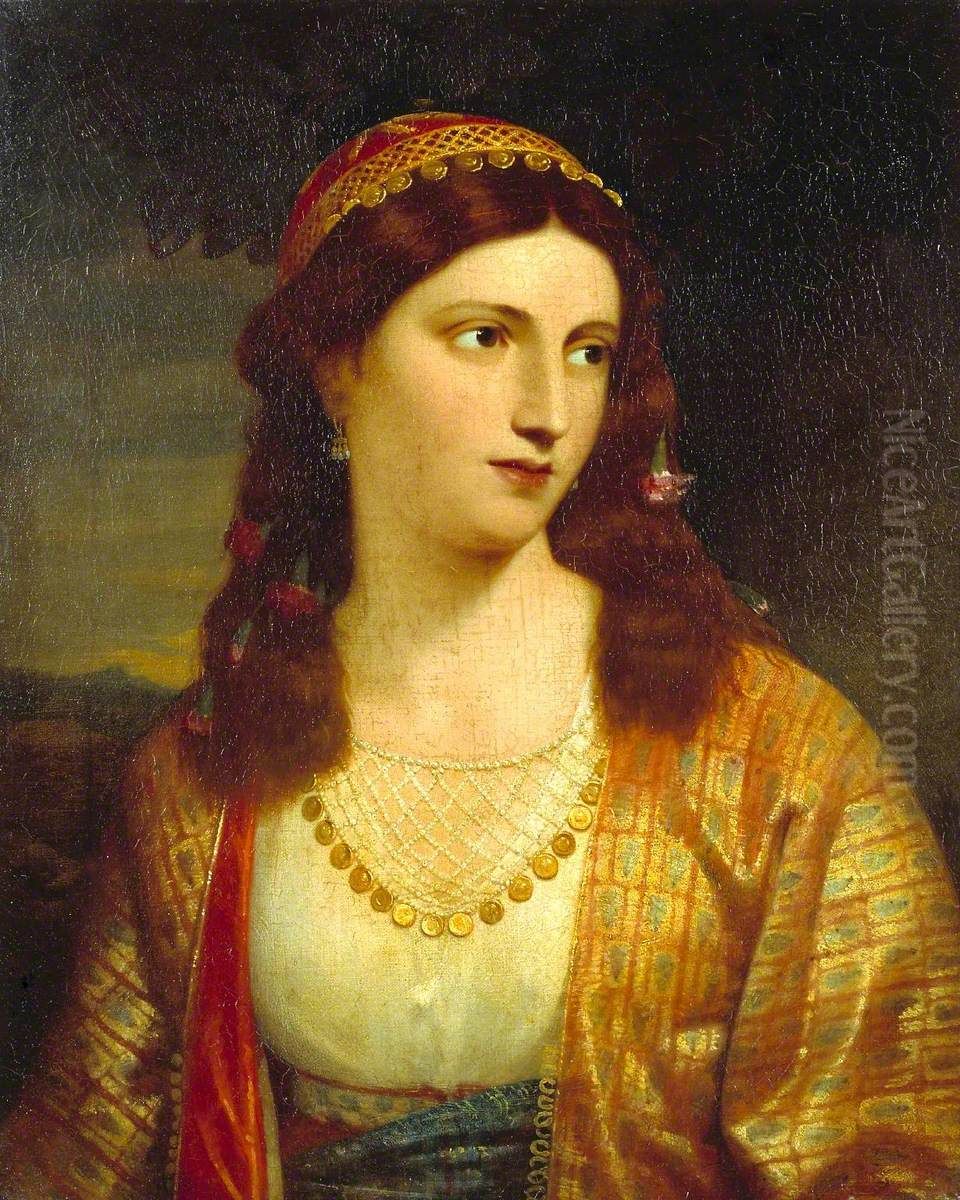 Haidee, a Greek Girl Oil Painting by Charles Lock Eastlake