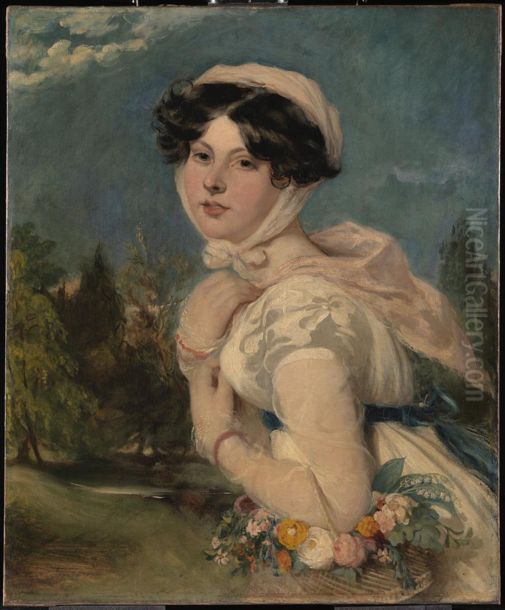 Miss Mary Arabella Jay Oil Painting by William Etty