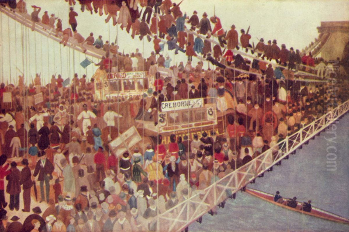 Tag der Regatta Oil Painting by Walter Greaves