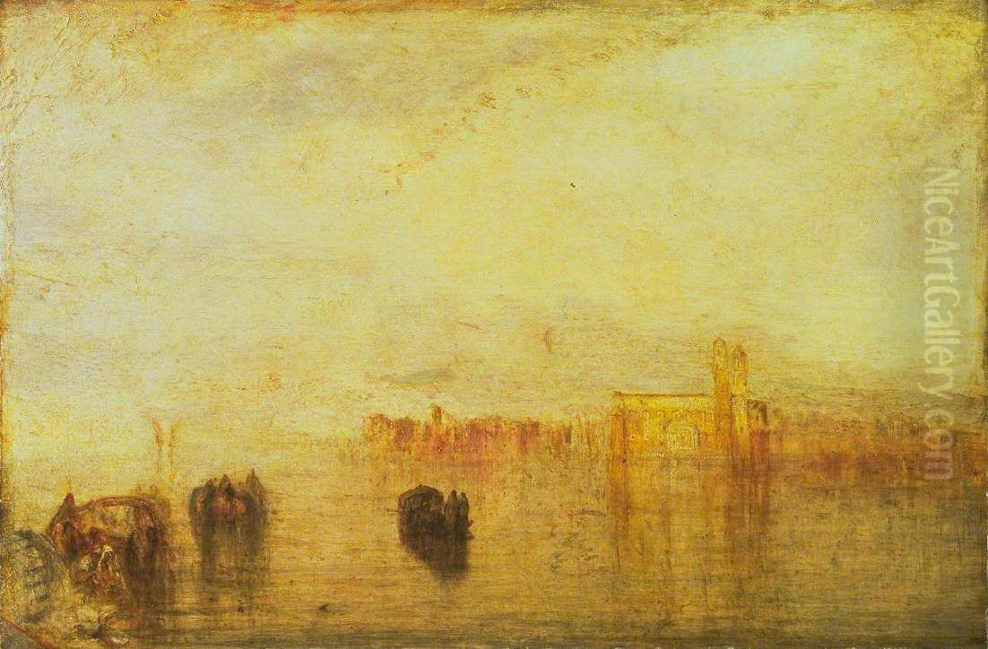Returning from the Ball (St Martha) Oil Painting by J. M. W. Turner
