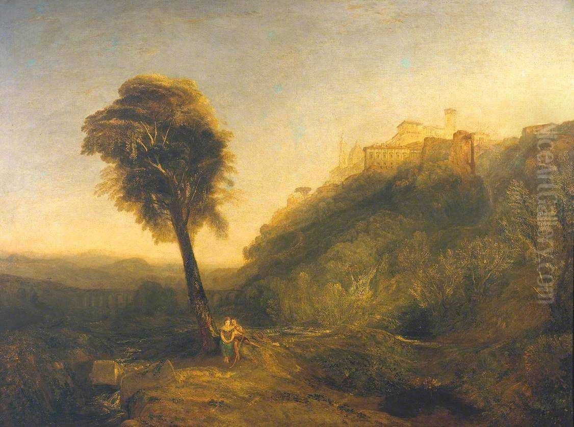 The Loretto Necklace Oil Painting by J. M. W. Turner