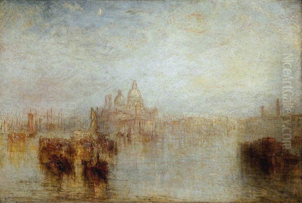 Venice - Maria della Salute Oil Painting by J. M. W. Turner
