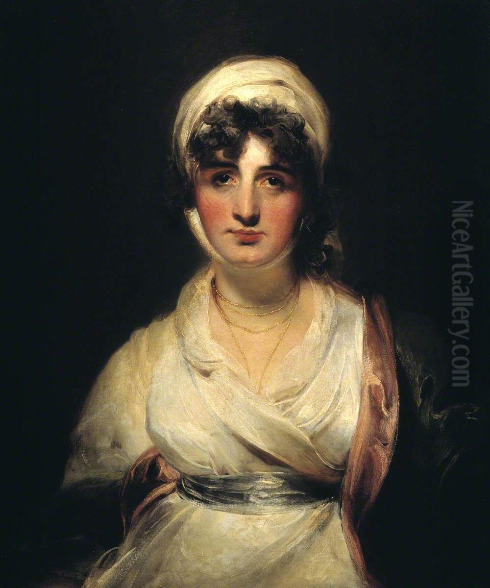 Mrs Siddons, ? as Mrs Haller in 'The Stranger' Oil Painting by Thomas Lawrence