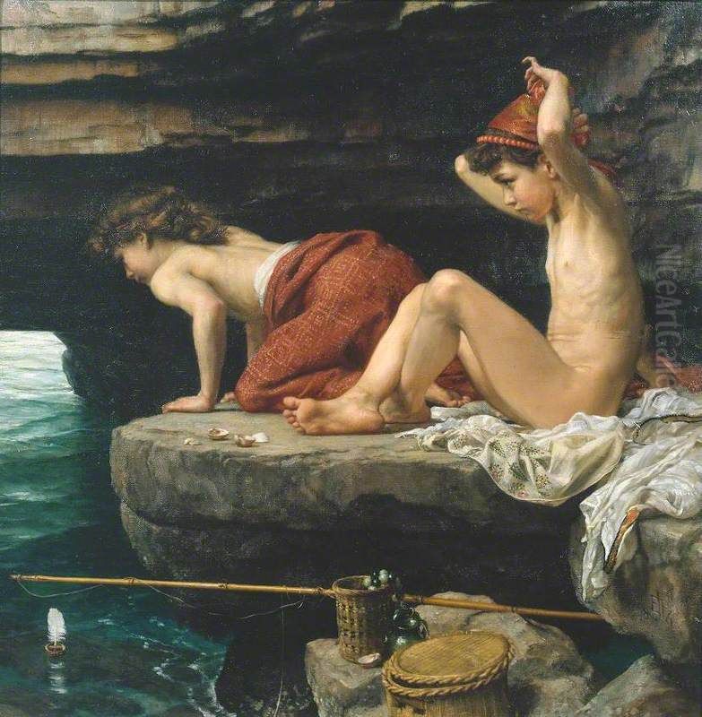 Outward Bound Oil Painting by Edward Poynter