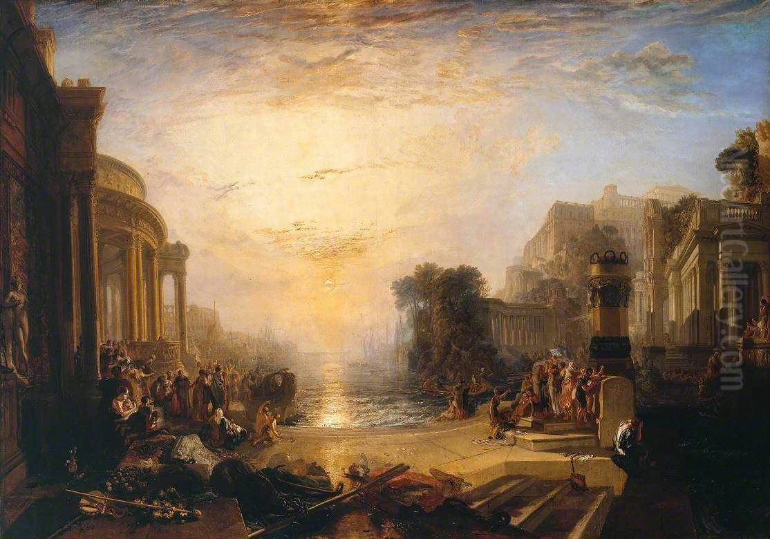 The Decline of the Carthaginian Empire ... Oil Painting by J. M. W. Turner