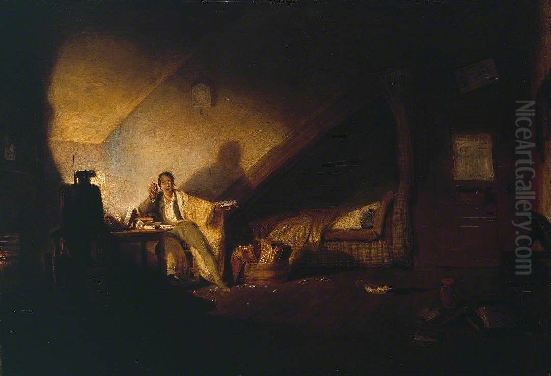 The Garreteer's Petition Oil Painting by J. M. W. Turner
