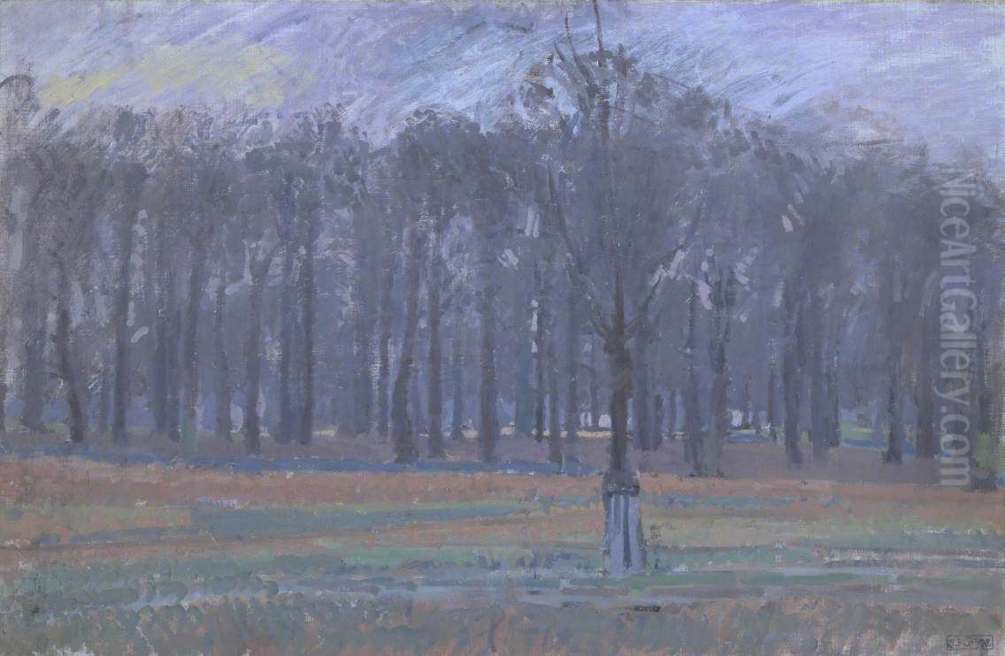 Richmond Park Oil Painting by Spencer Gore