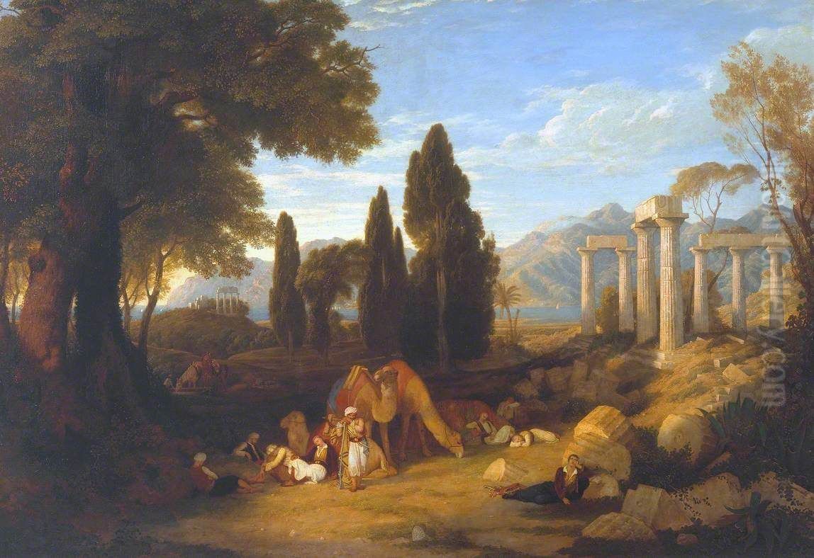 Lord Byron's 'Dream' Oil Painting by Charles Lock Eastlake