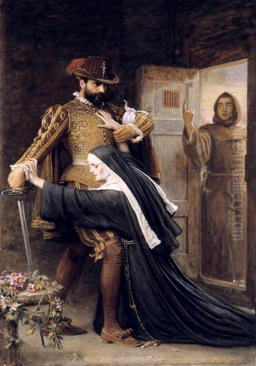 St Bartholomew's Day, 1572 Oil Painting by Sir John Everett Millais
