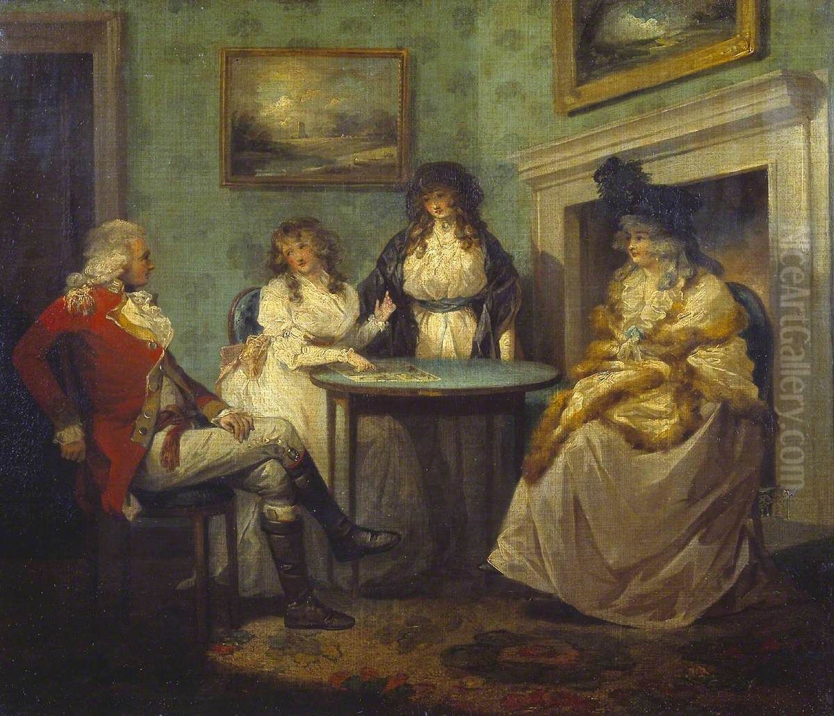 The Fortune Teller Oil Painting by George Morland