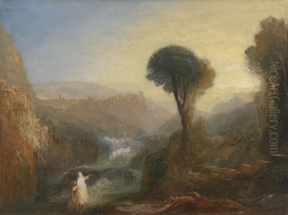 Tobias and the Angel Oil Painting by J. M. W. Turner