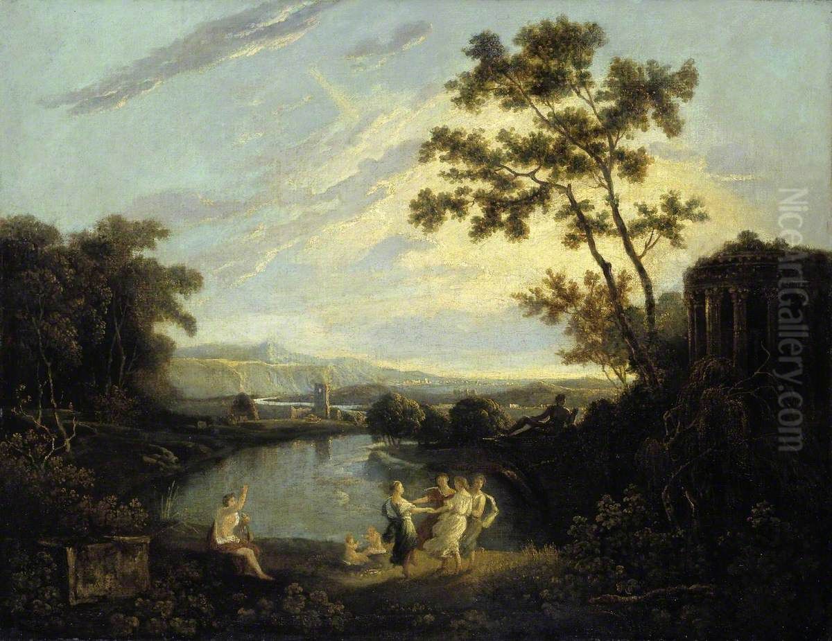 Apollo and the Seasons Oil Painting by Richard Wilson