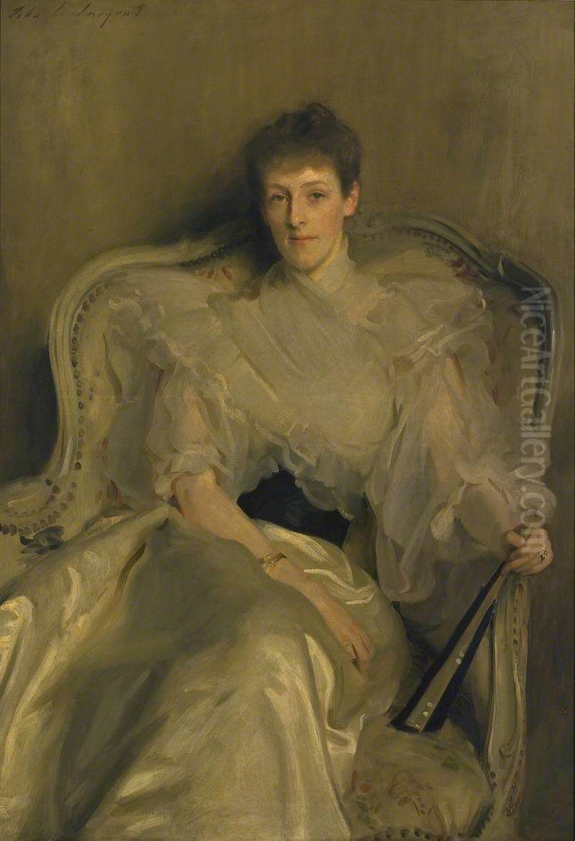 Jean, Wife of Colonel Ian Hamilton Oil Painting by John Singer Sargent