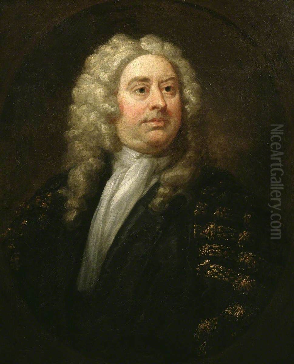 Thomas Pellett, M.D. Oil Painting by William Hogarth