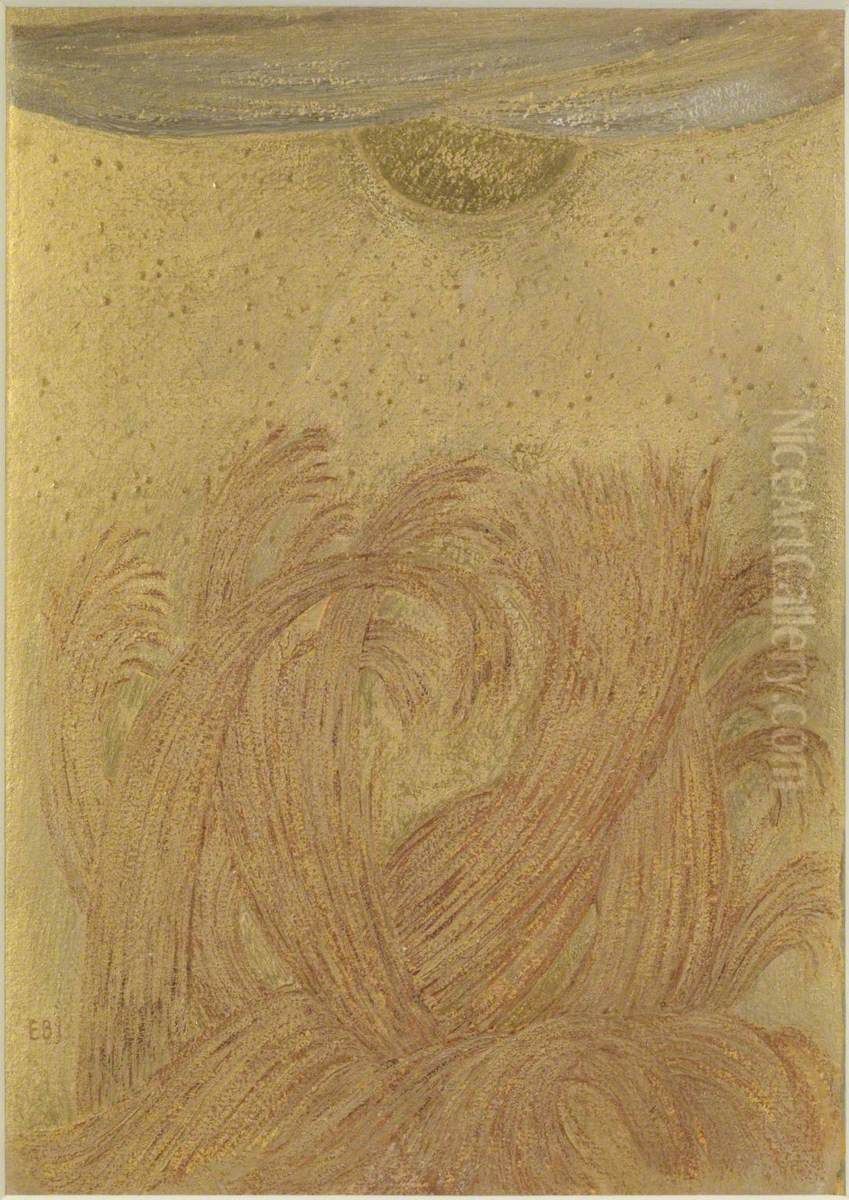 Sun Ripening Corn Oil Painting by Edward Burne-Jones