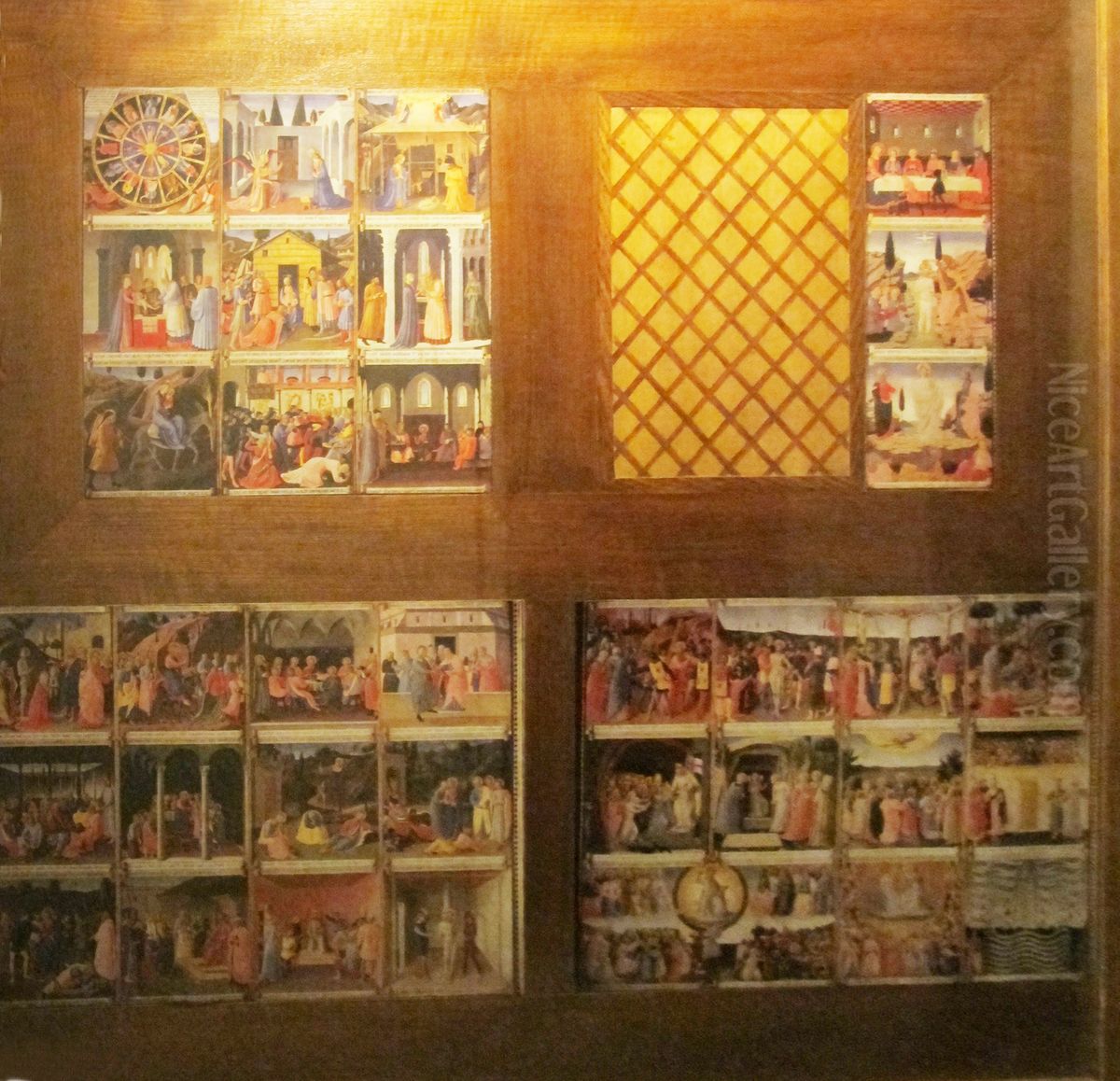 Passion Scenes Oil Painting by Fra Angelico