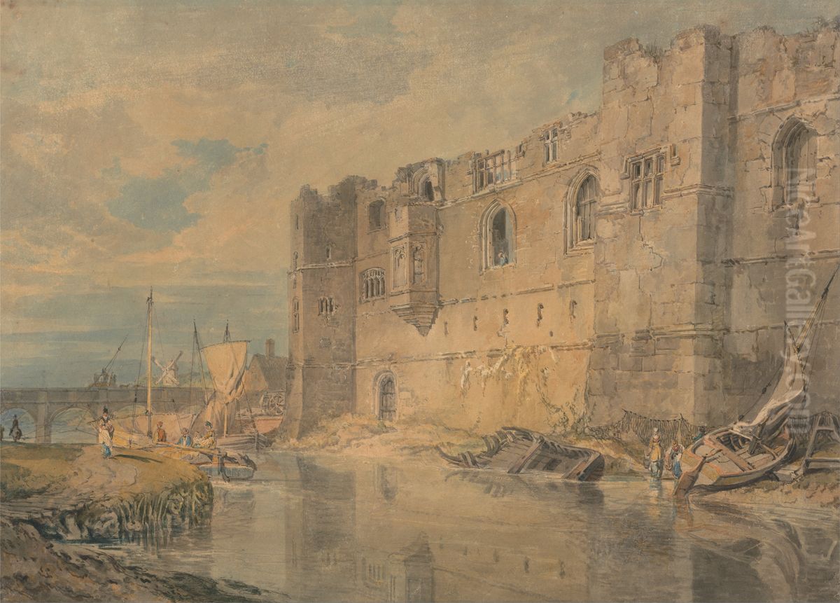 Newark - upon - Trent Oil Painting by J. M. W. Turner