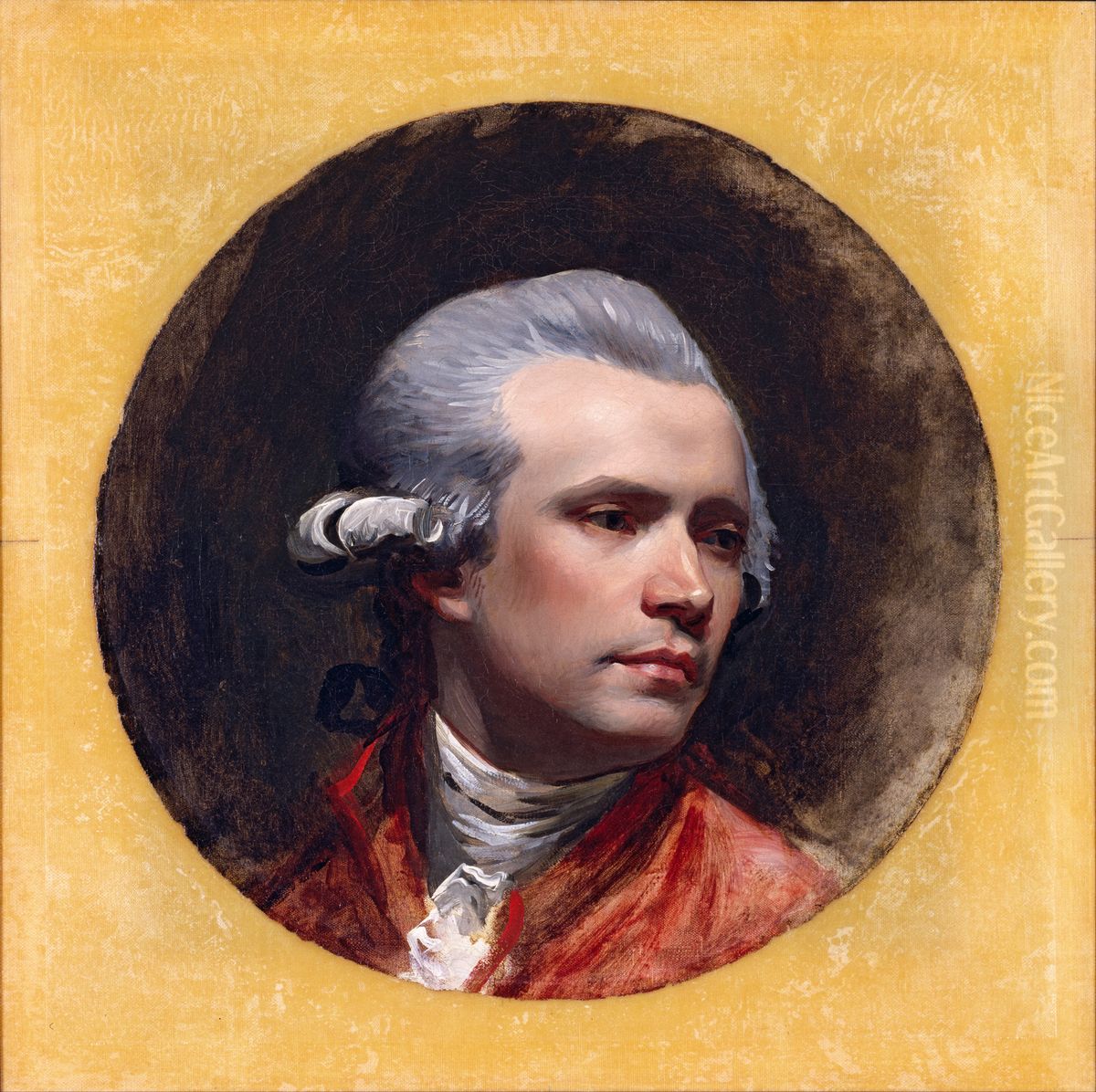John Singleton Copley Self-Portrait Oil Painting by John Singleton Copley