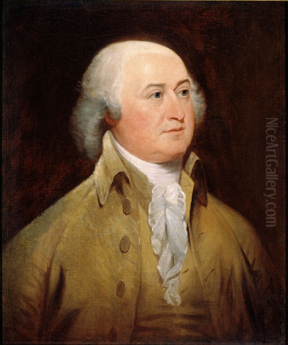 John Adams Oil Painting by John Trumbull
